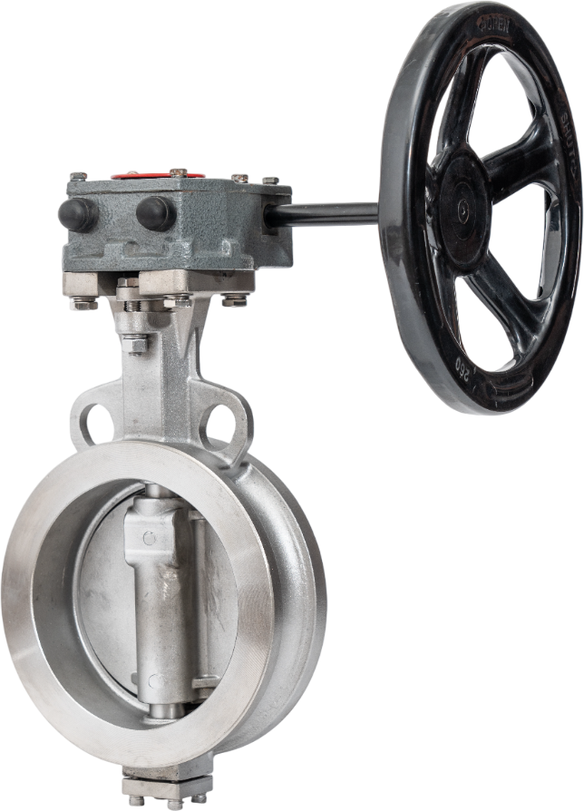 Worm Gear Double Eccentric Butterfly Valve