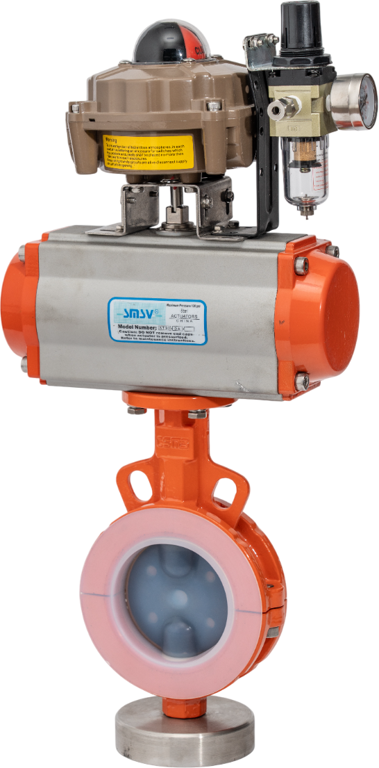 Pneumatic Butterfly Valve