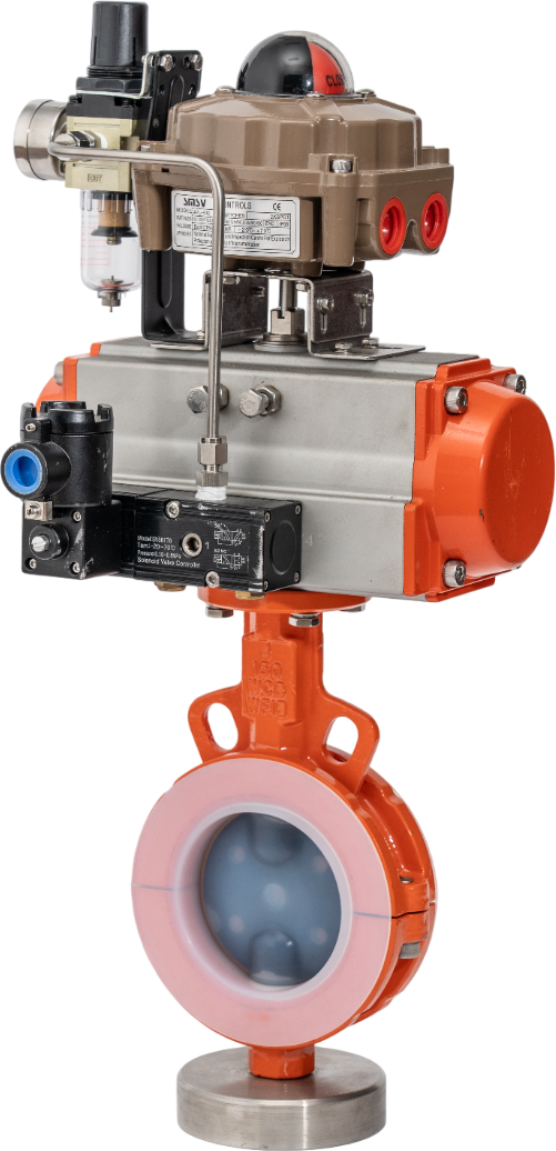 Pneumatic Butterfly Valve