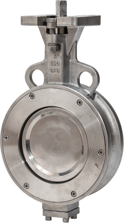 High-Mount Double Eccentric Butterfly Valve