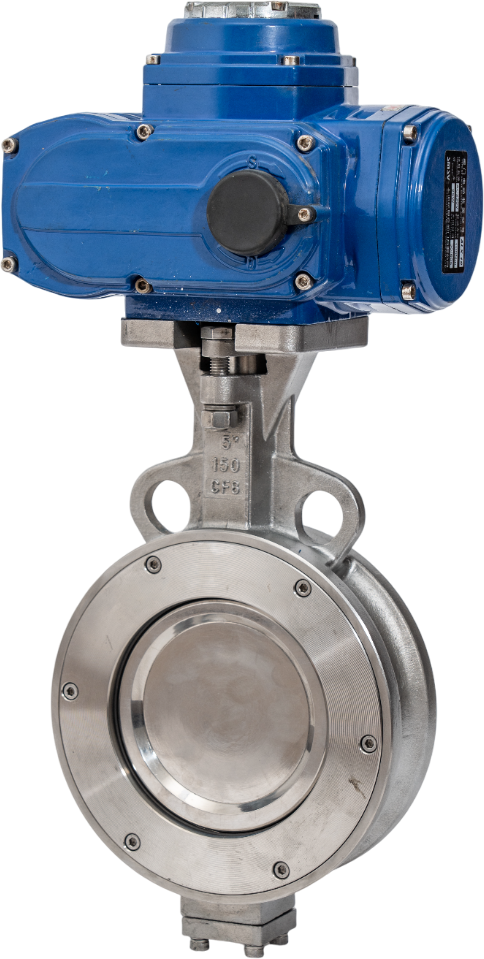 Double Eccentric Electric Butterfly Valve