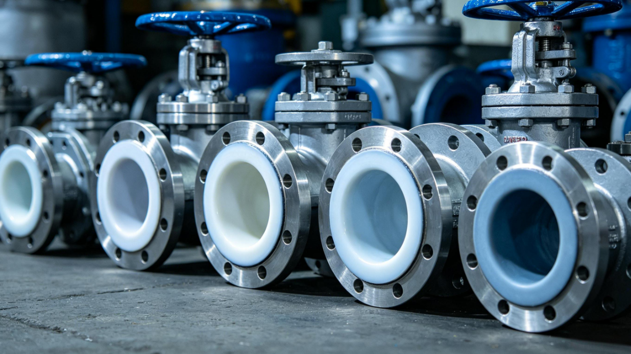 PTFE, FEP, PFA Lined Valves